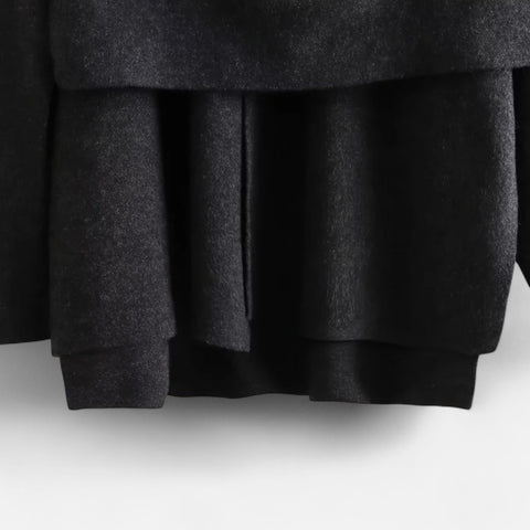 Women’s Elegant Woven Sweater-Coat