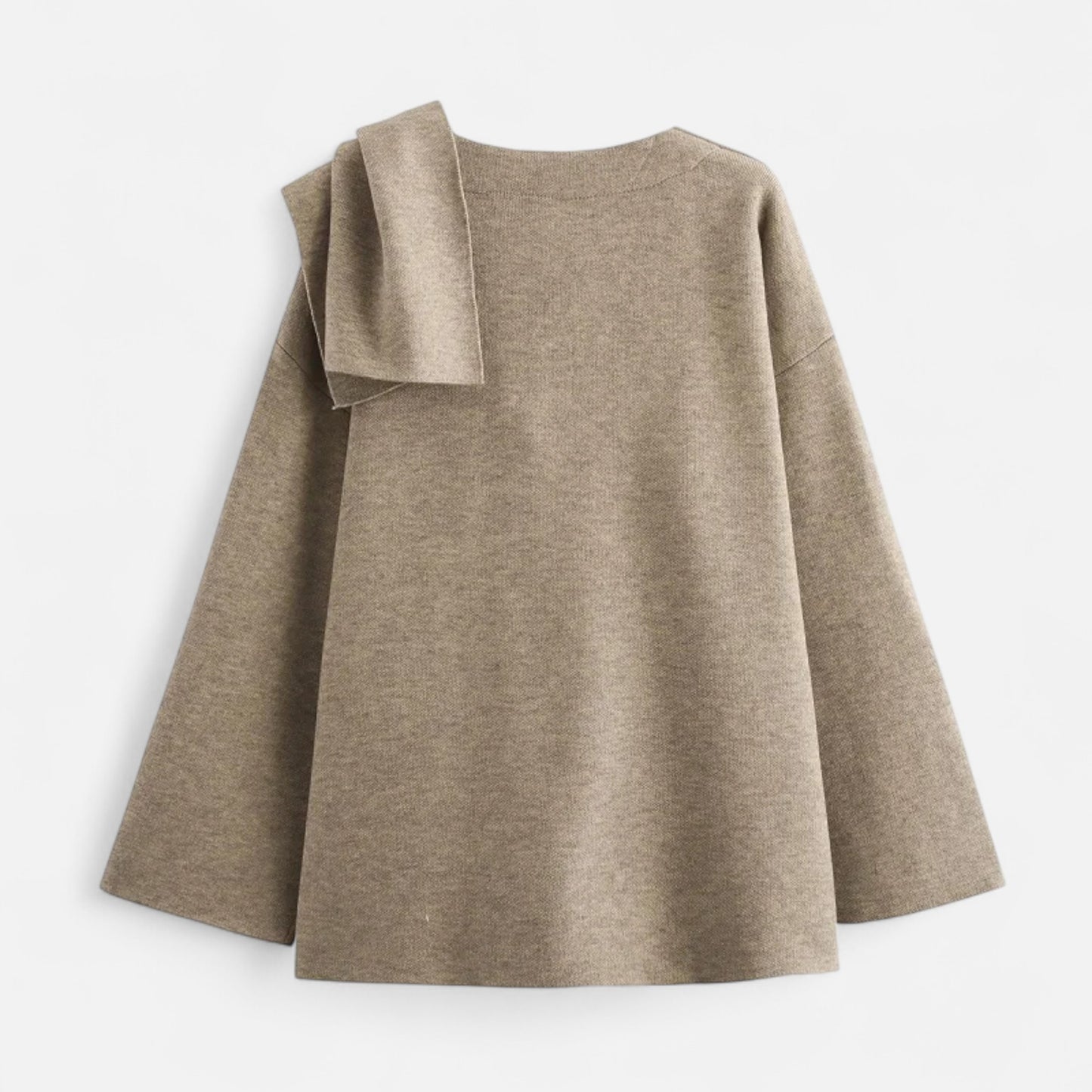 Women’s Elegant Woven Sweater-Coat