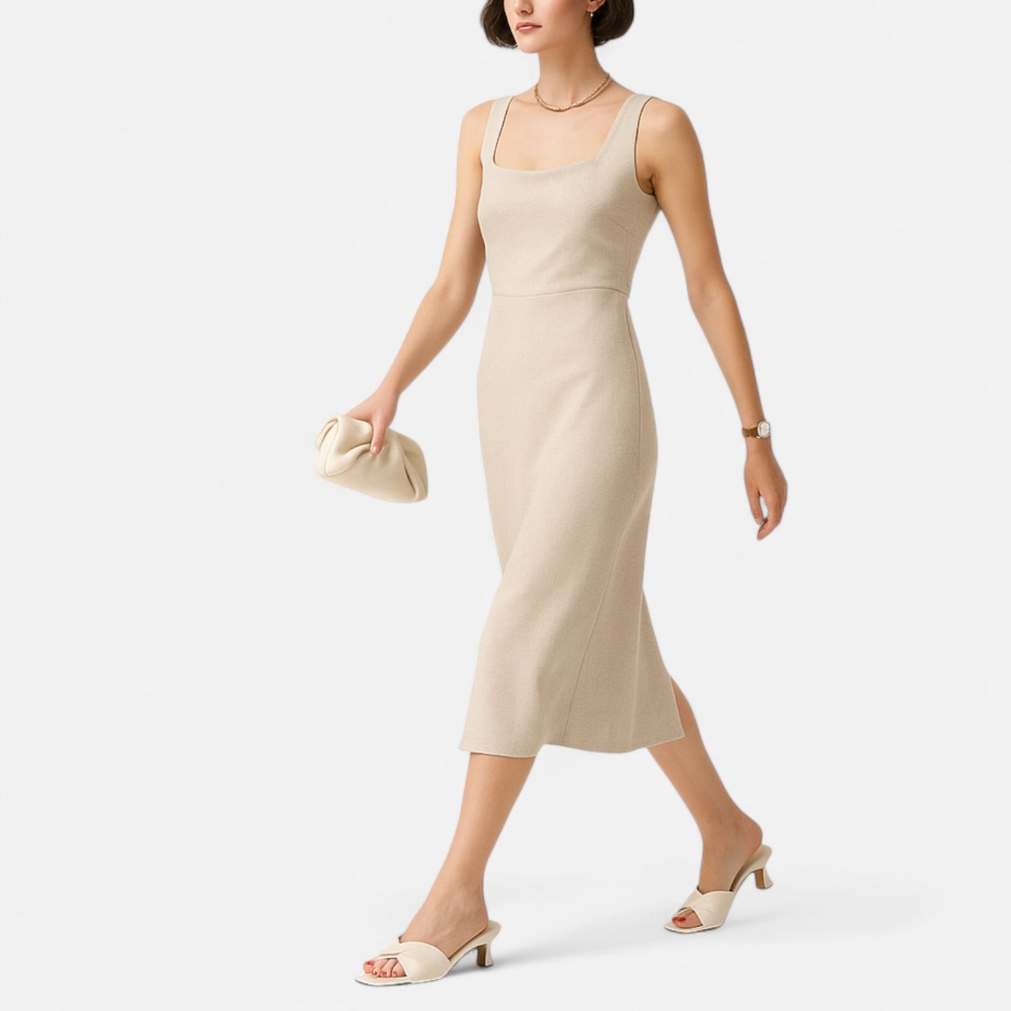 Celvarin | Women’s Premium Pointed Slip-On High Heel Mules