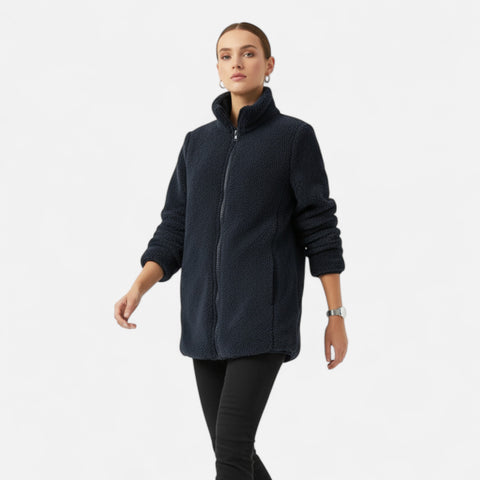 Women’s Refined Plush Coat