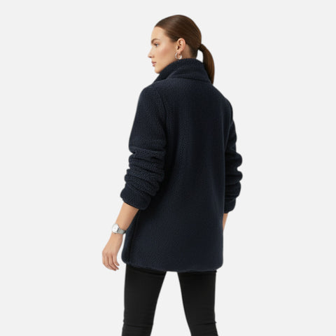 Women’s Refined Plush Coat