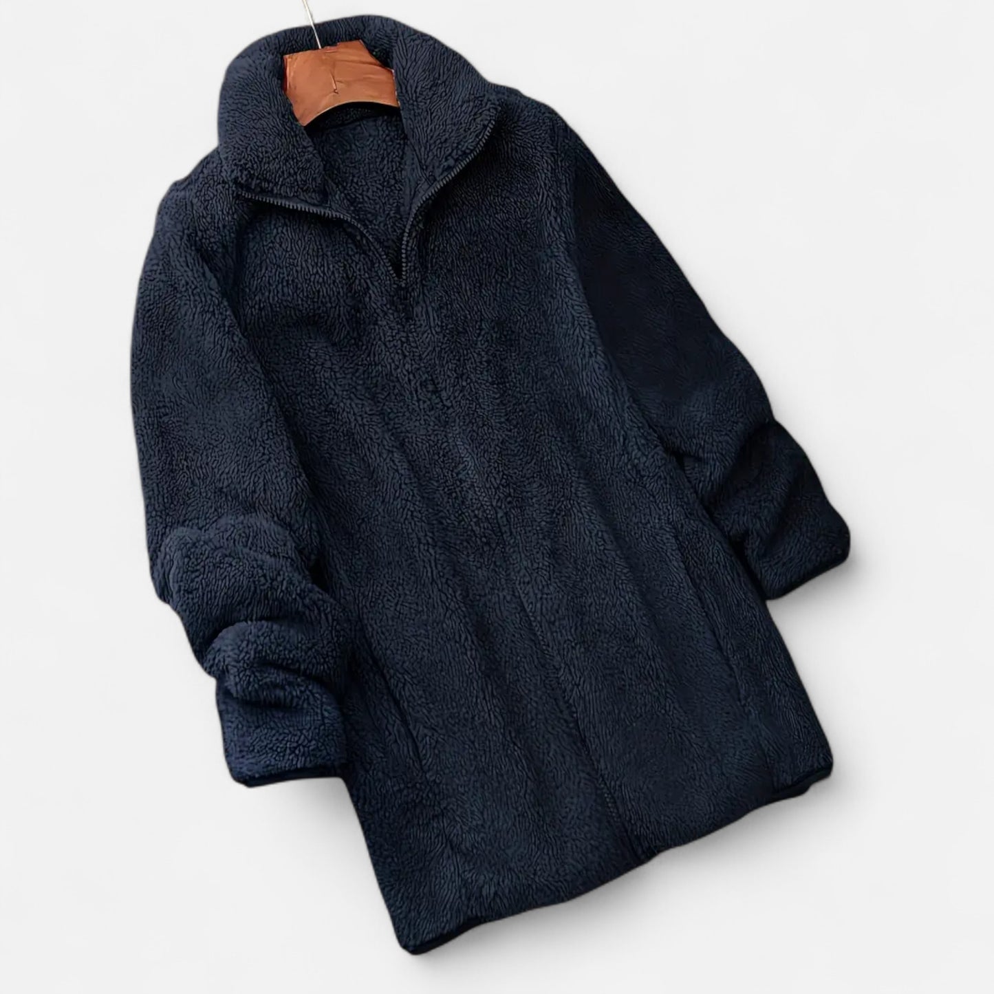 Women’s Refined Plush Coat