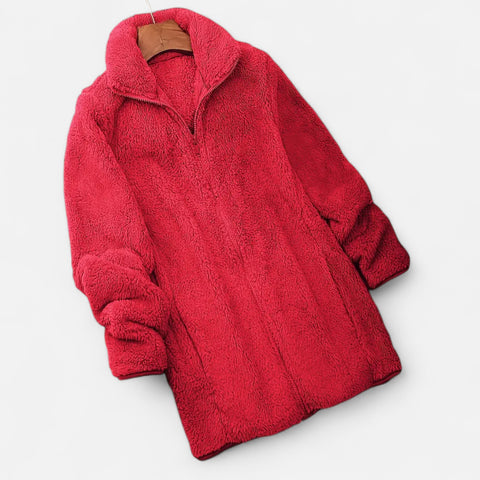 Women’s Refined Plush Coat