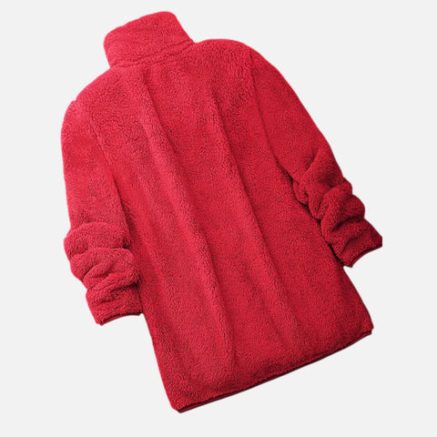 Women’s Refined Plush Coat