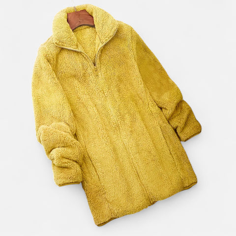 Women’s Refined Plush Coat