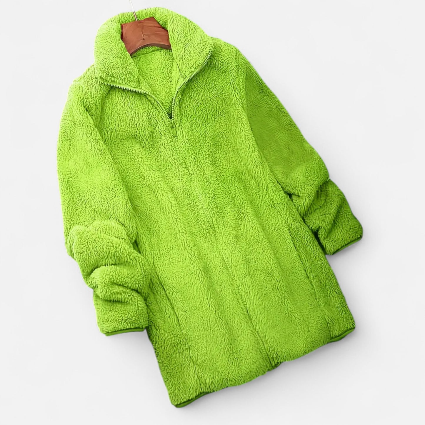 Women’s Refined Plush Coat