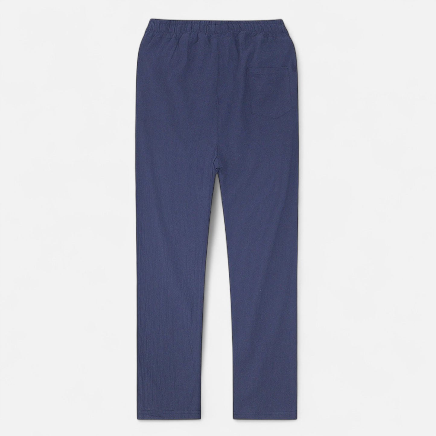 Celvarin | Men’s Premium Cotton-Linen Trousers with Elastic Waist