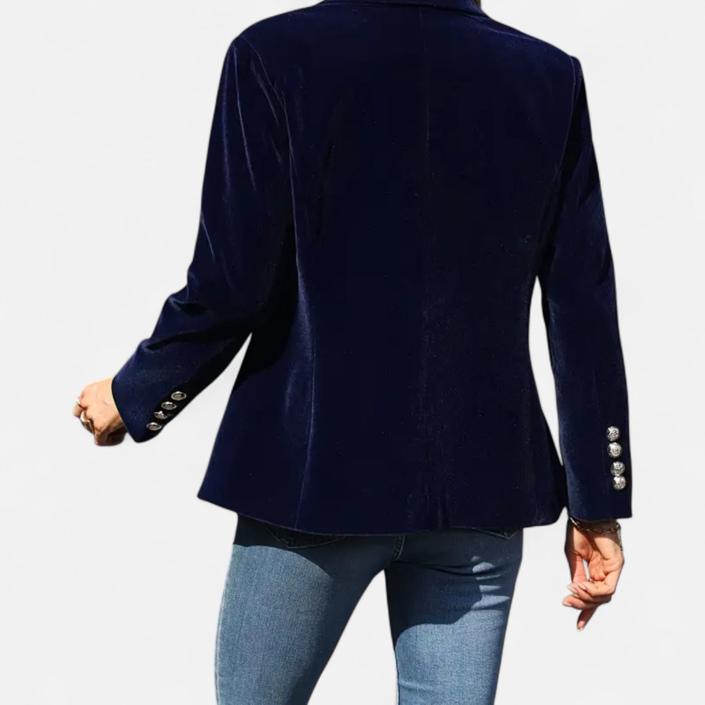 Women’s Heritage Blazer – Refined One-Button Design