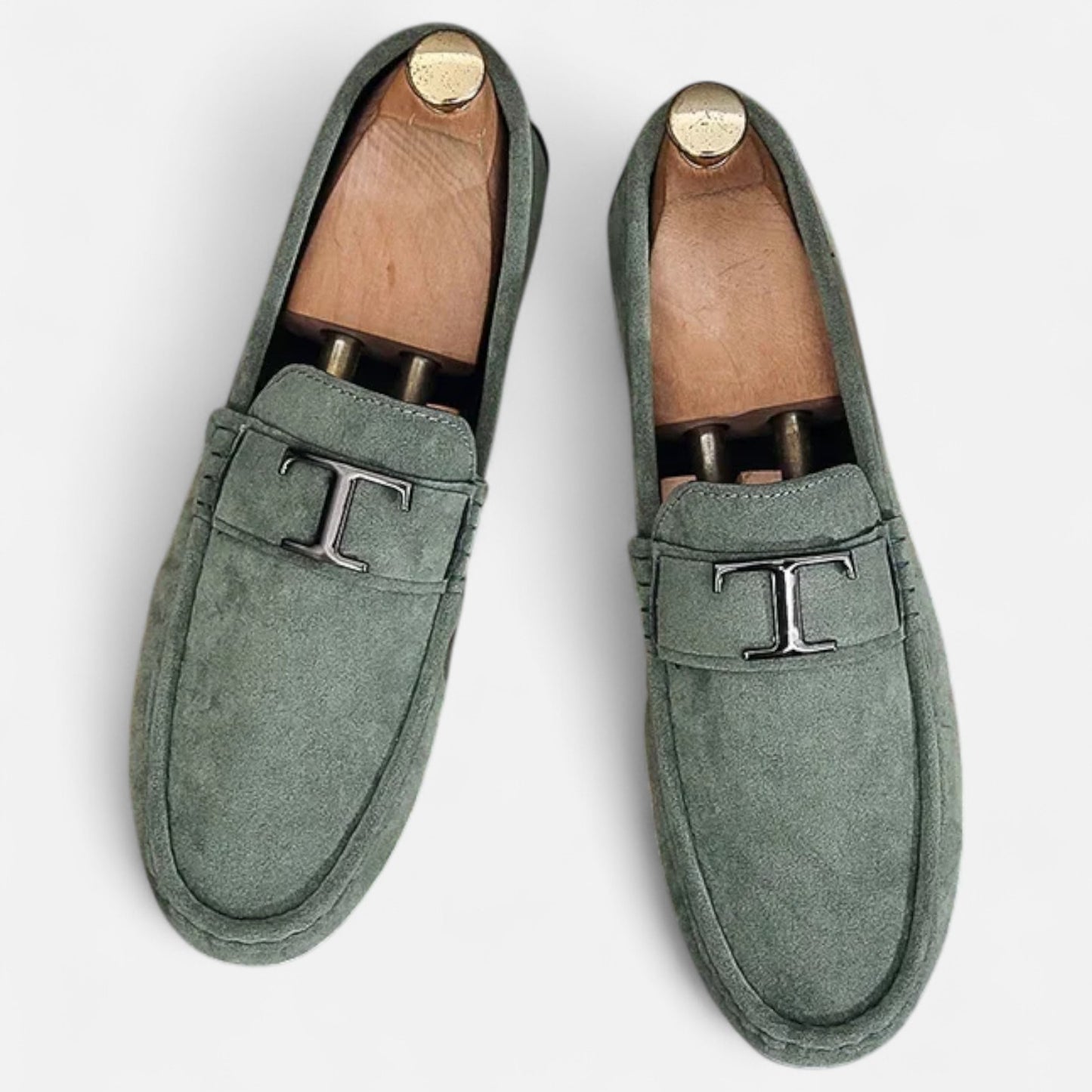 Celvarin | Men’s Premium Genuine Leather Slip-On Loafers – Soft Sole