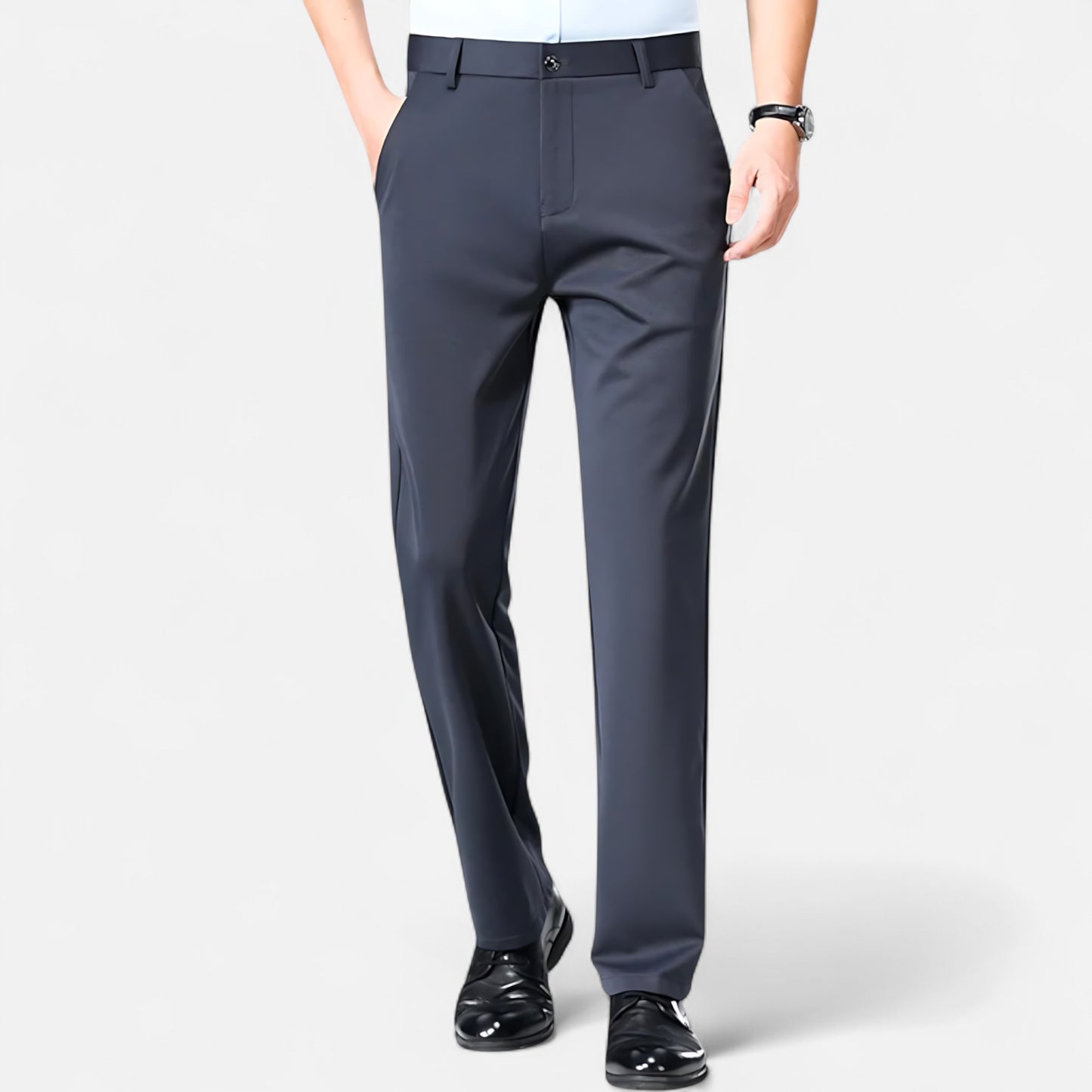 Celvarin | Men’s Premium Slim Fit Lightweight Business Trousers