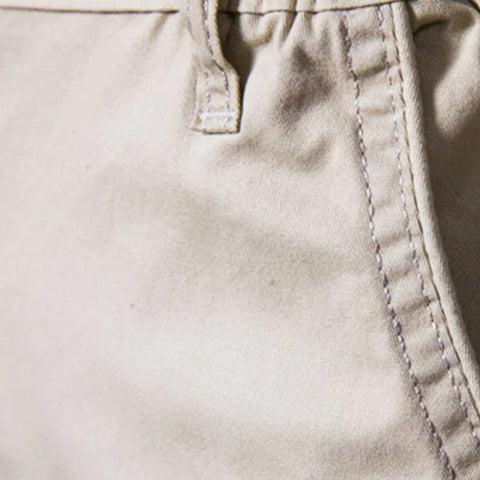 Celvarin | Men’s Premium Cotton Shorts with Elastic Waist
