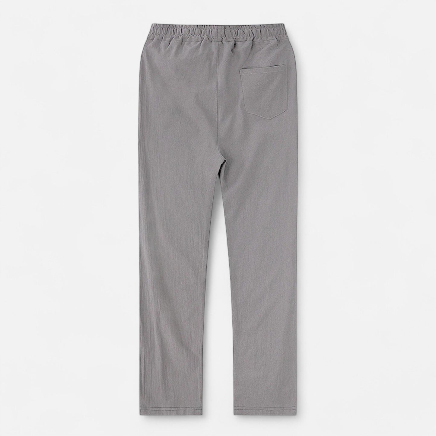 Celvarin | Men’s Premium Cotton-Linen Trousers with Elastic Waist
