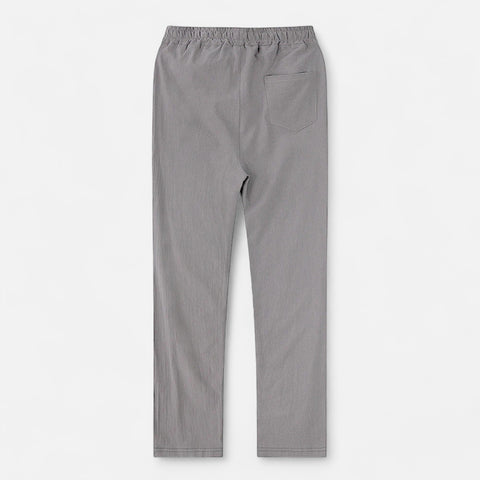 Celvarin | Men’s Premium Cotton-Linen Trousers with Elastic Waist