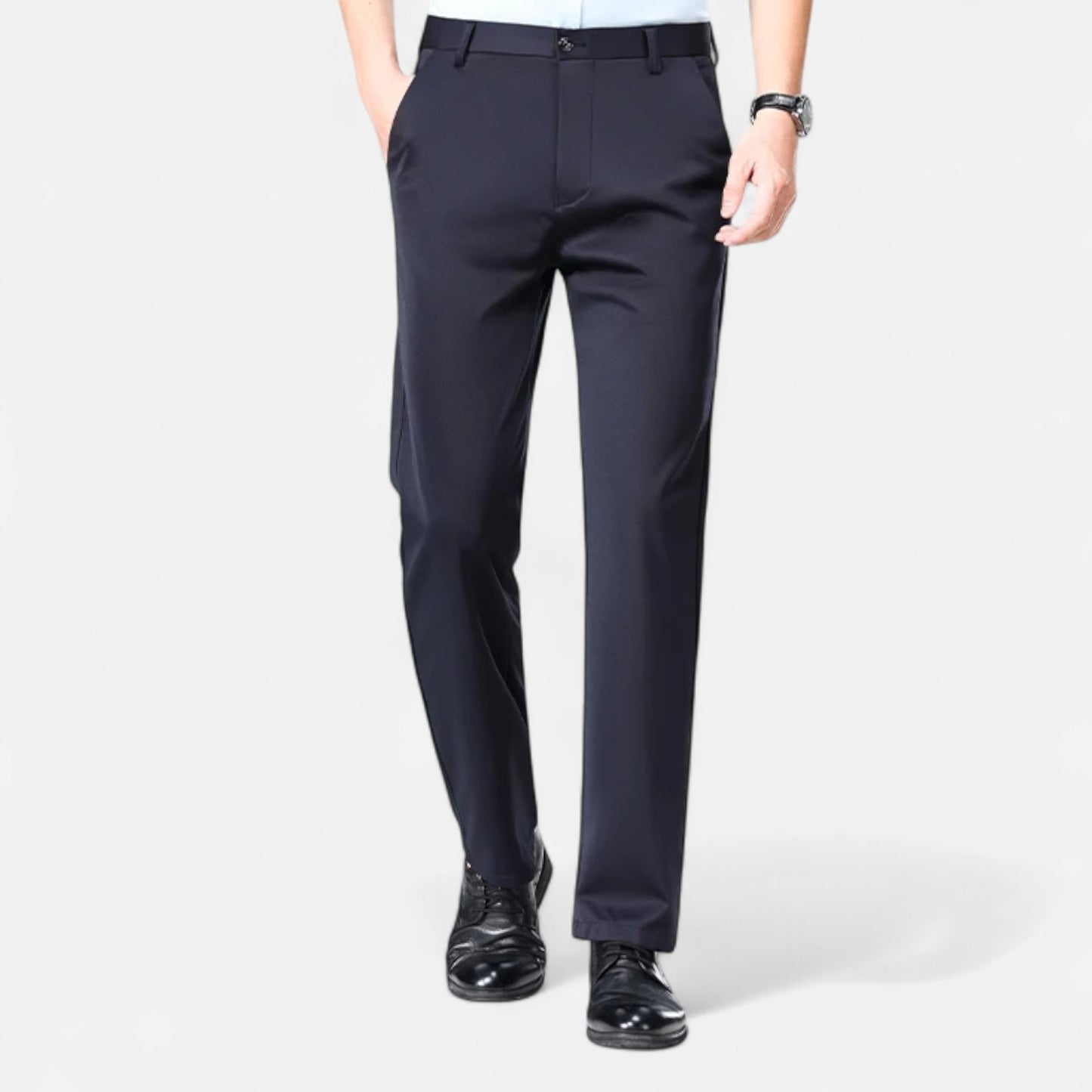 Celvarin | Herre Premium Slim Fit Business Bukser i Letvægtsstof