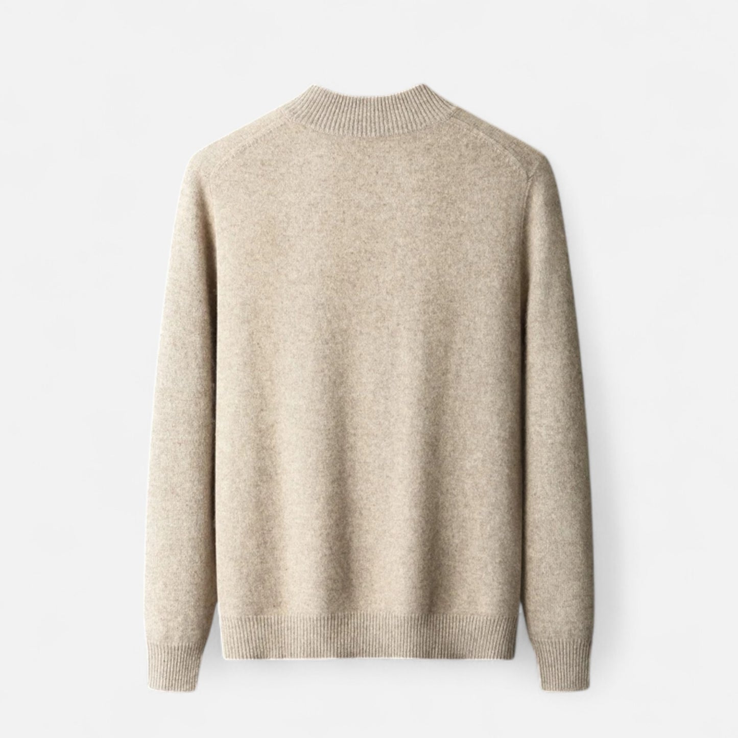 Celvarin | Men’s Merino Wool Zip Cardigan