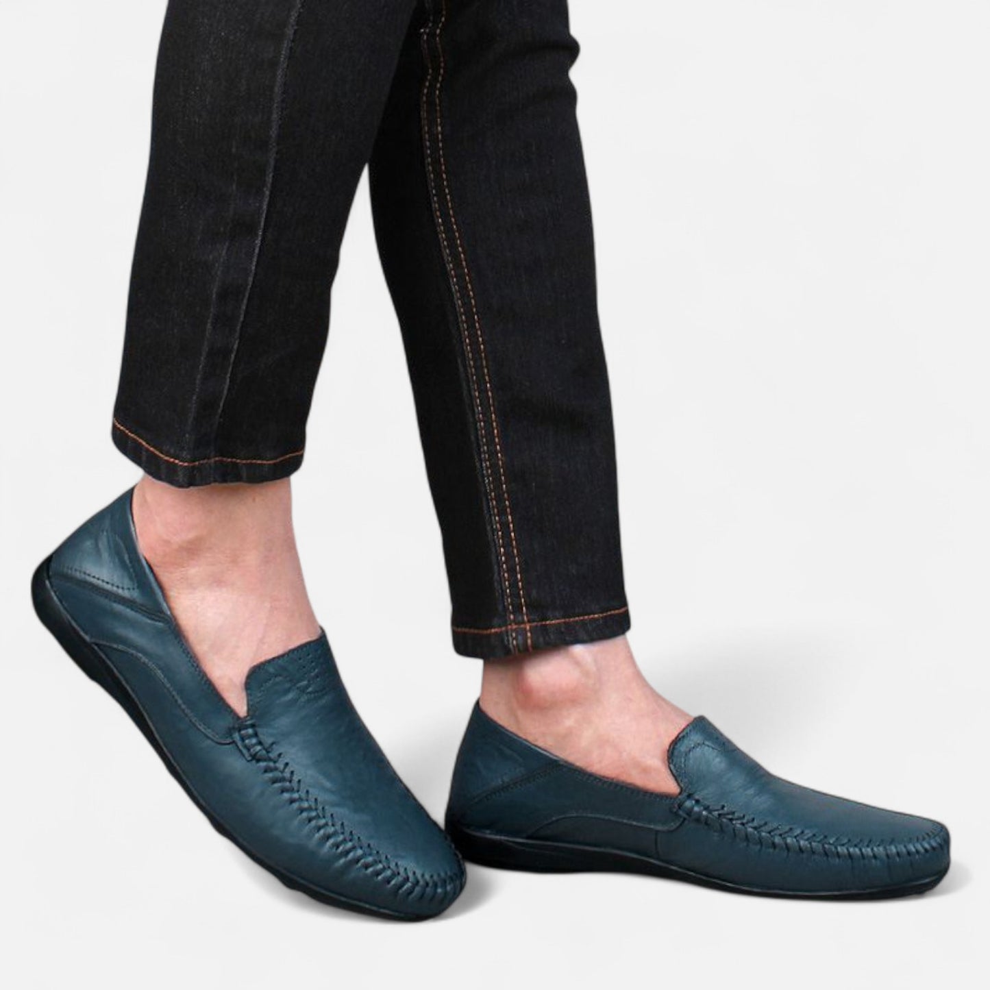 Celvarin | Men’s Premium Genuine Leather Slip-On Loafers – Italian Design