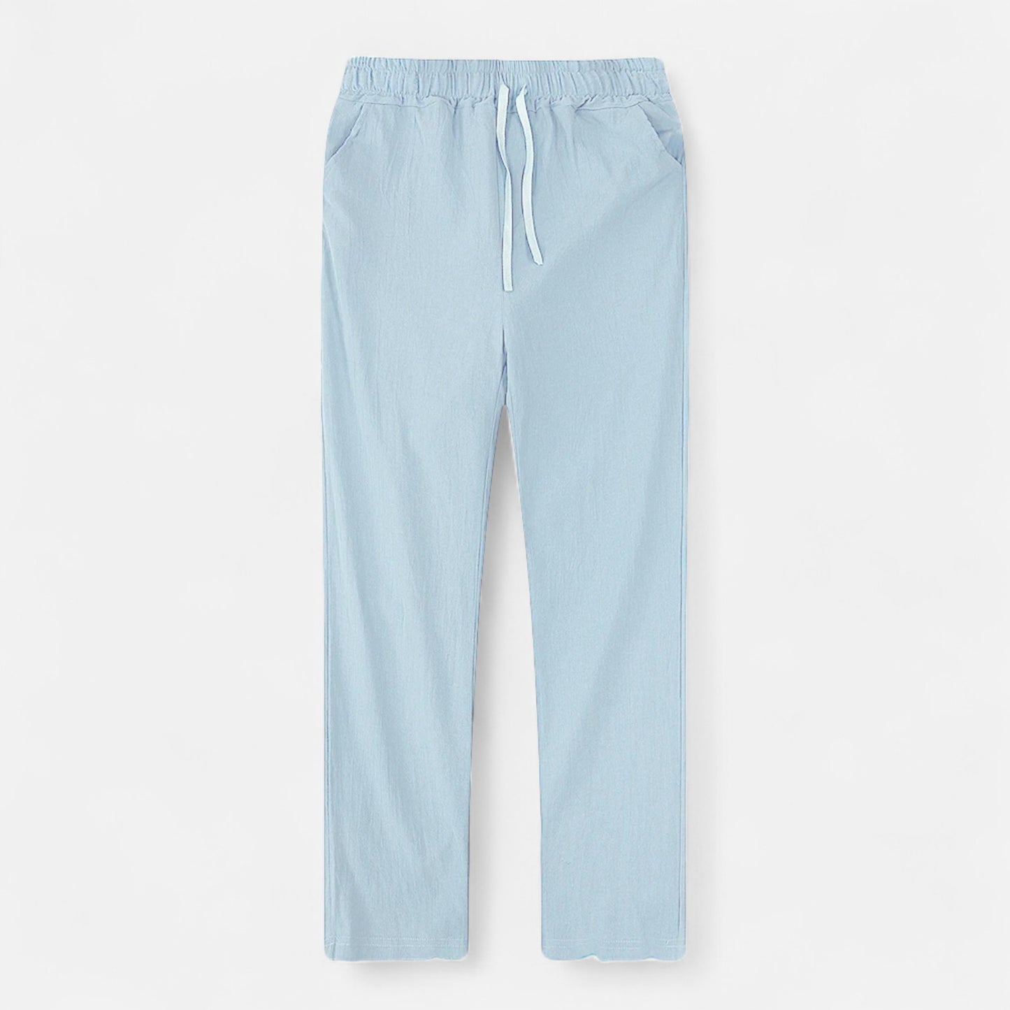 Celvarin | Men’s Premium Cotton-Linen Trousers with Elastic Waist
