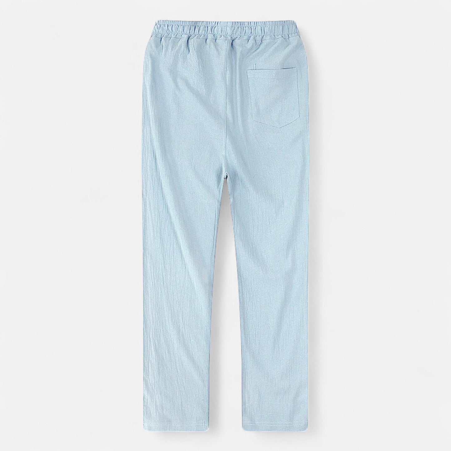 Celvarin | Men’s Premium Cotton-Linen Trousers with Elastic Waist