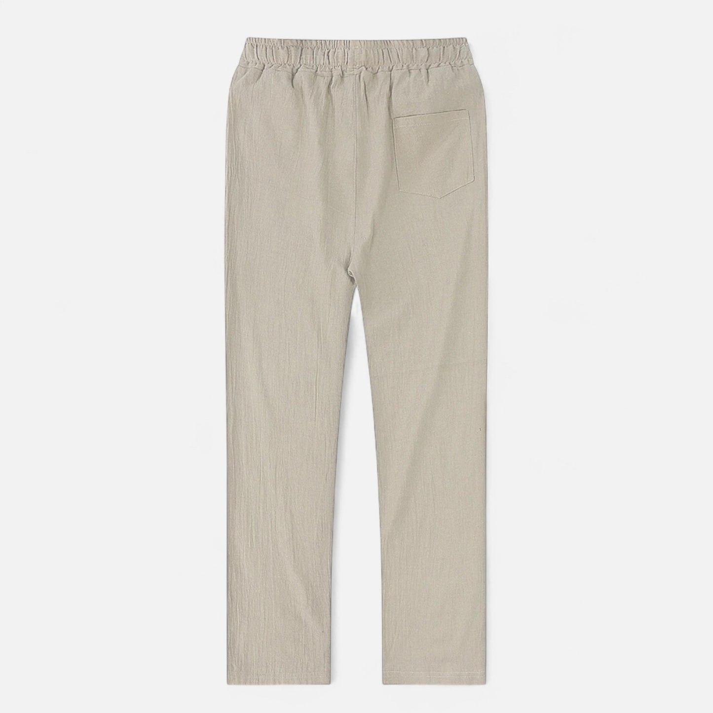 Celvarin | Men’s Premium Cotton-Linen Trousers with Elastic Waist
