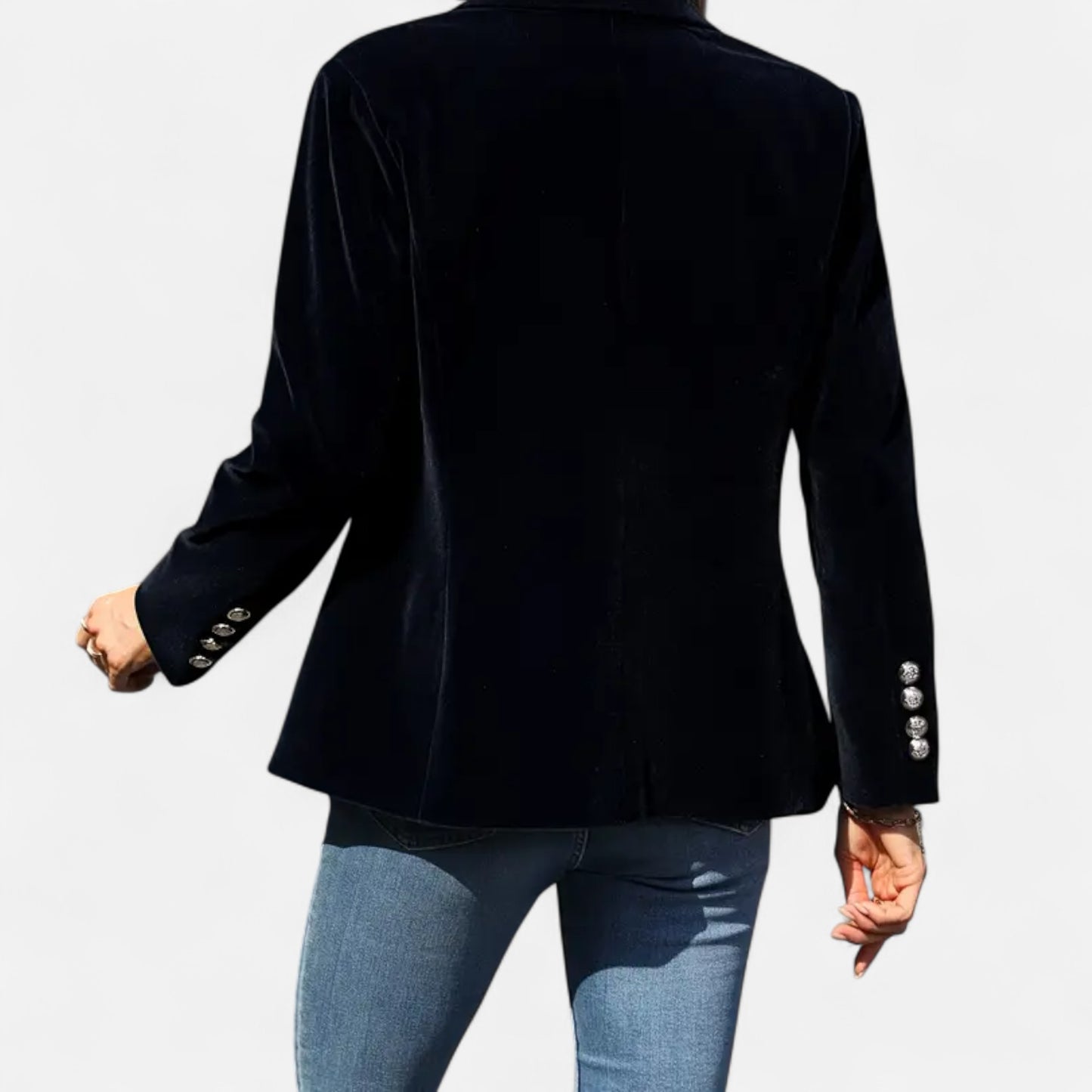 Women’s Heritage Blazer – Refined One-Button Design