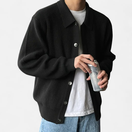 Celvarin | Men’s Academic Knit Cardigan