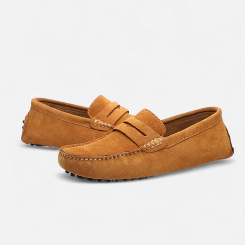Celvarin | Men’s Premium Genuine Leather Slip-On Loafers