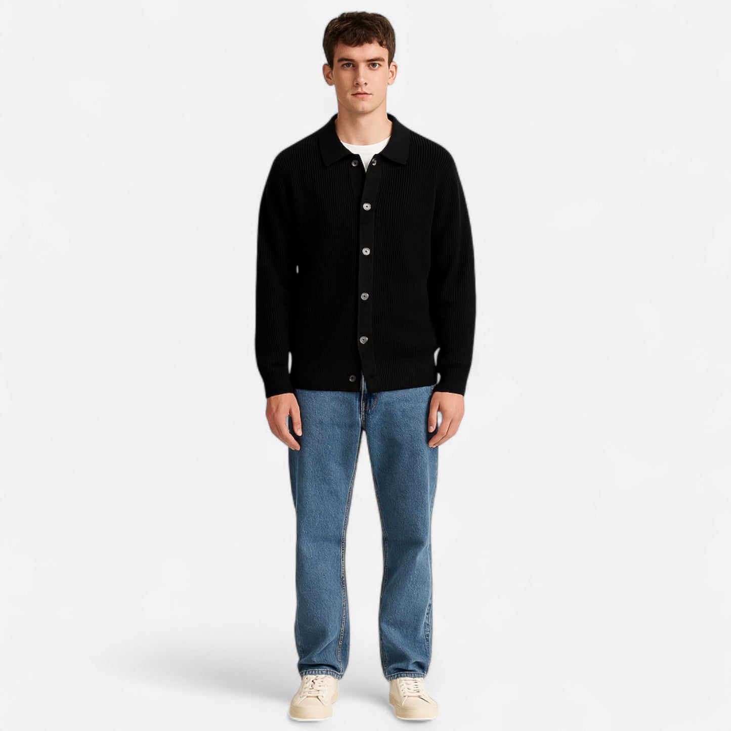 Celvarin | Men’s Academic Knit Cardigan