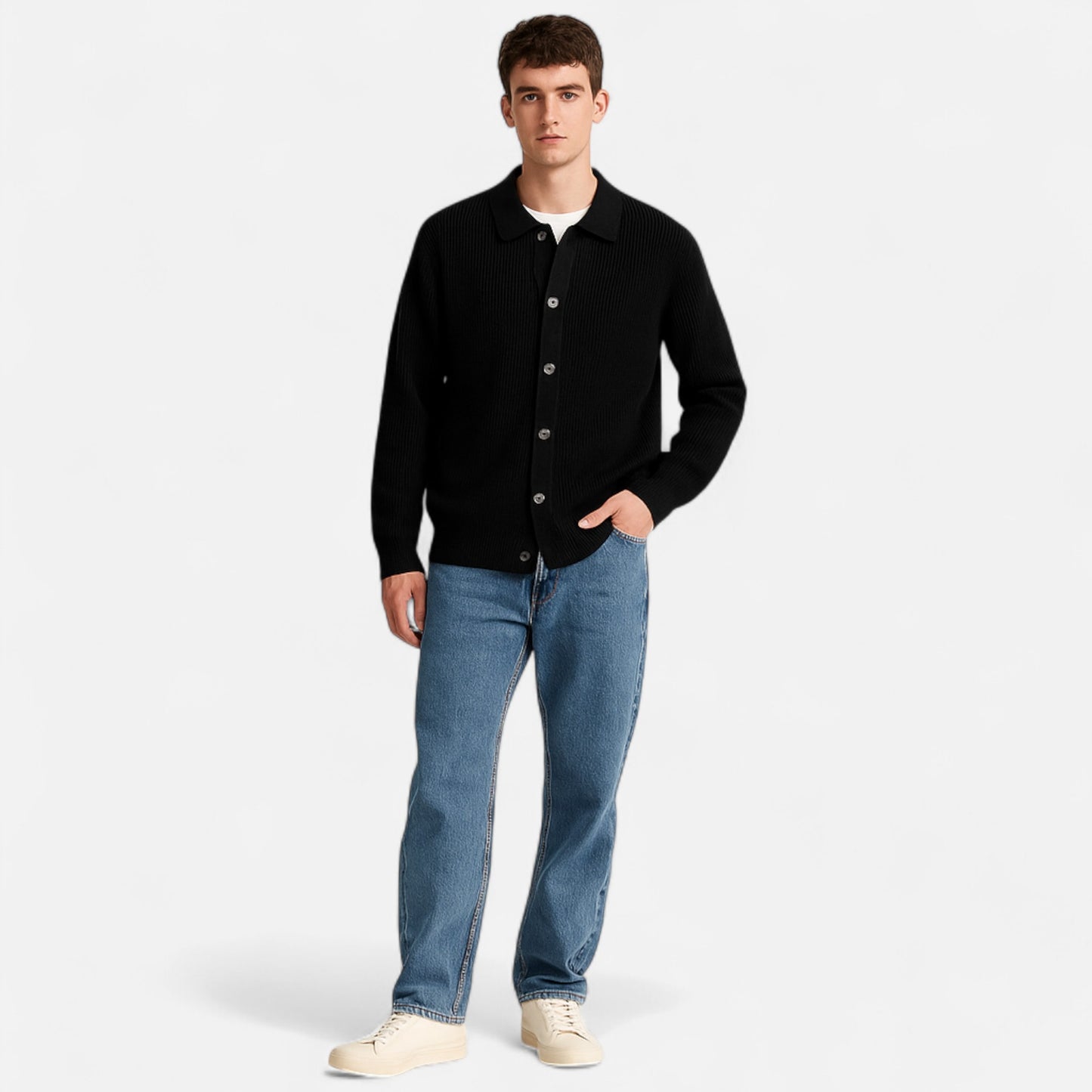 Celvarin | Men’s Academic Knit Cardigan