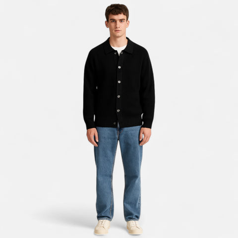 Celvarin | Men’s Academic Knit Cardigan