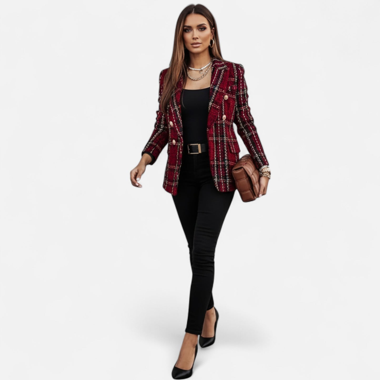 Women’s Elegant Tweed Jacket – Heritage Tailoring