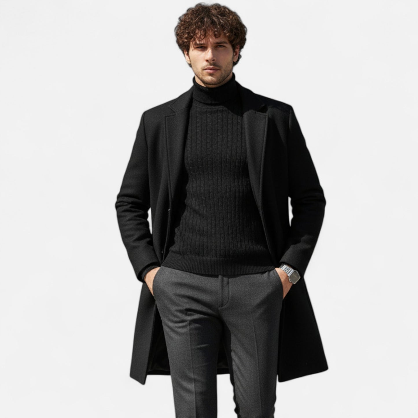 Men’s Tailored Winter Overcoat