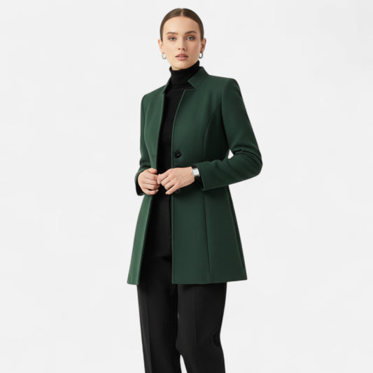 Women’s Elegant Asymmetric Trench Coat