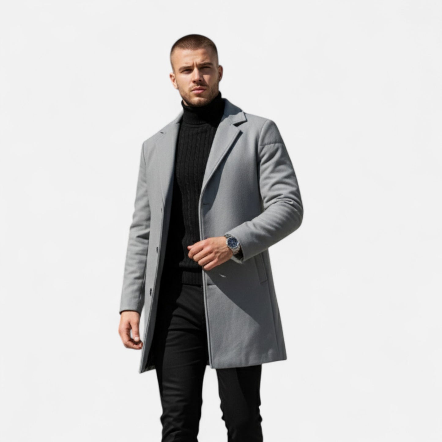 Men’s Tailored Winter Overcoat
