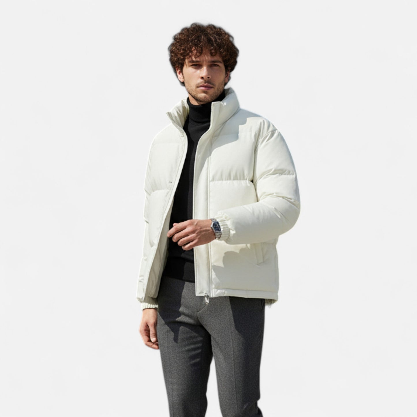 Men’s Waterproof Plus Size Puffer Jacket