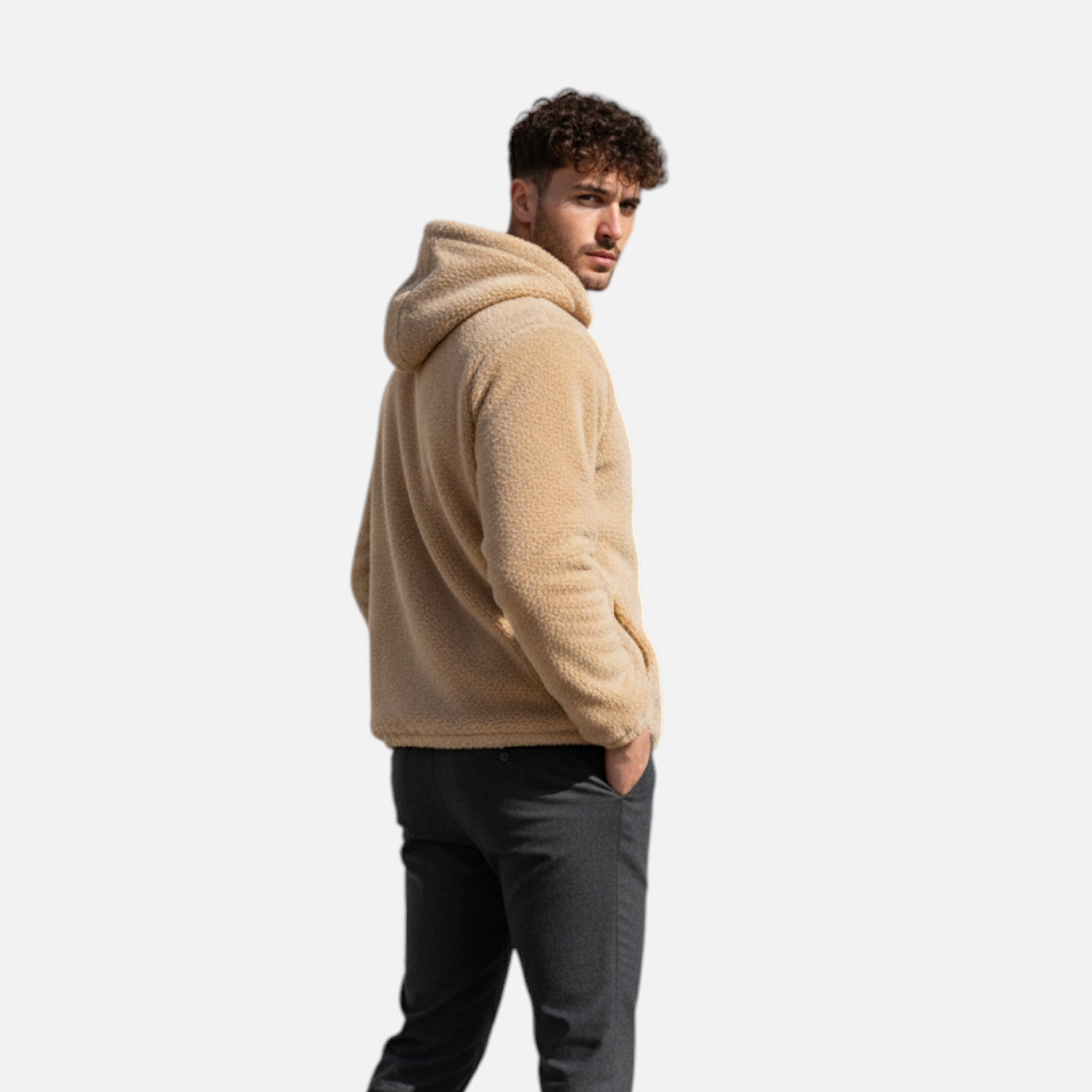 Men’s Plush Fleece-Lined Jacket