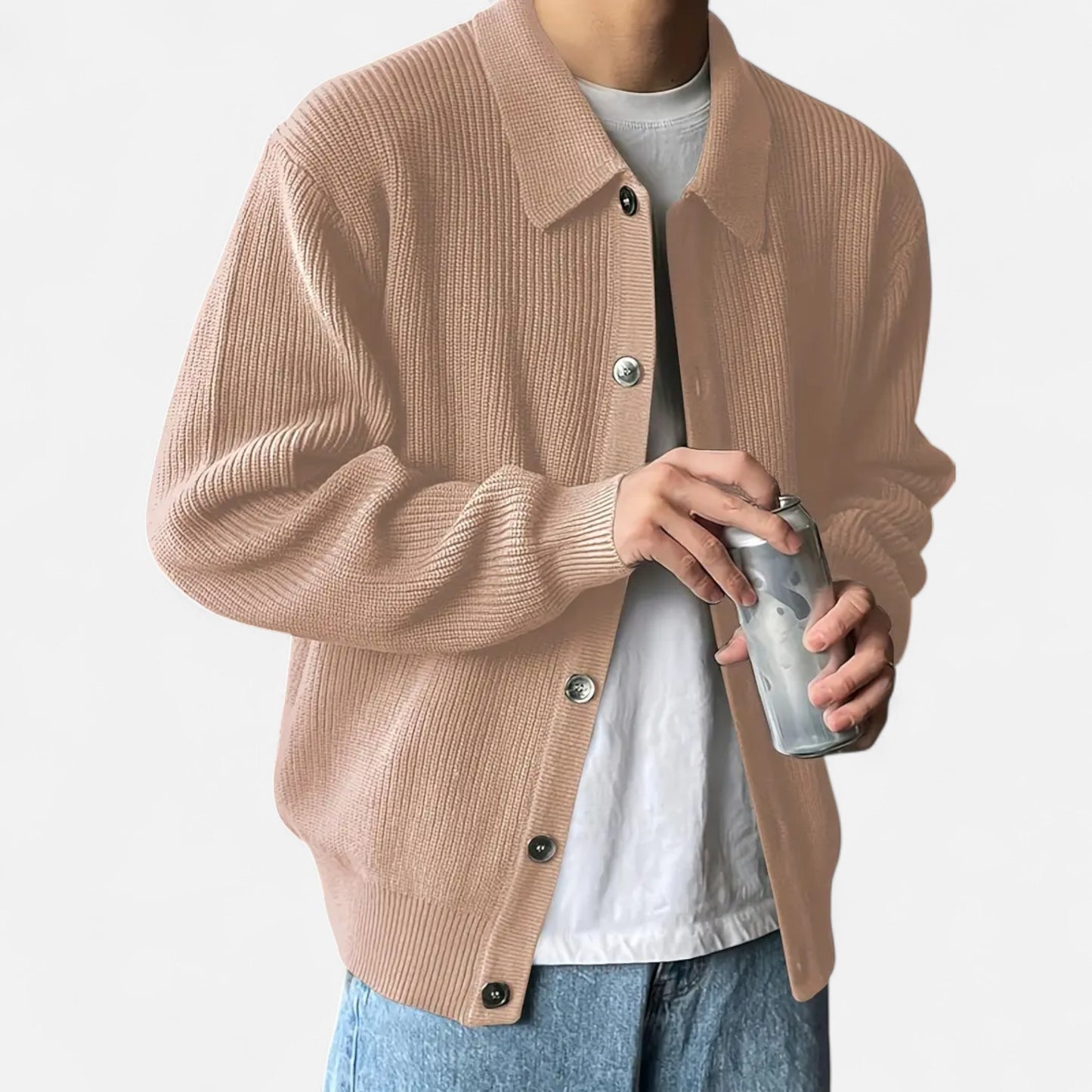 Celvarin | Men’s Academic Knit Cardigan