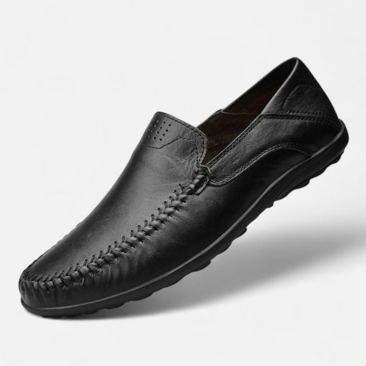 Celvarin | Men’s Premium Genuine Leather Slip-On Loafers – Italian Design