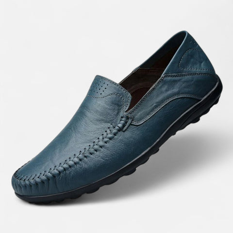 Celvarin | Men’s Premium Genuine Leather Slip-On Loafers – Italian Design