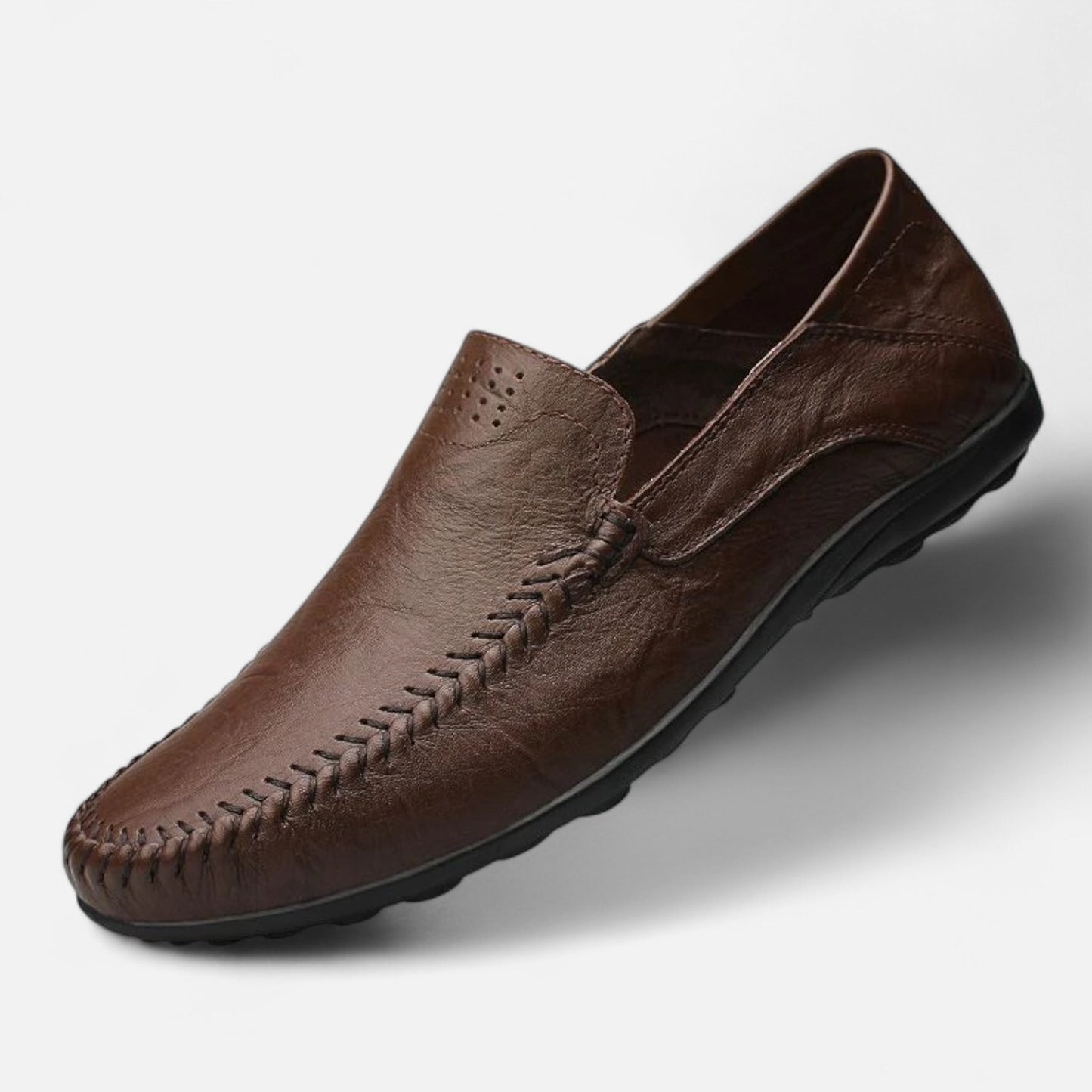 Celvarin | Men’s Premium Genuine Leather Slip-On Loafers – Italian Design