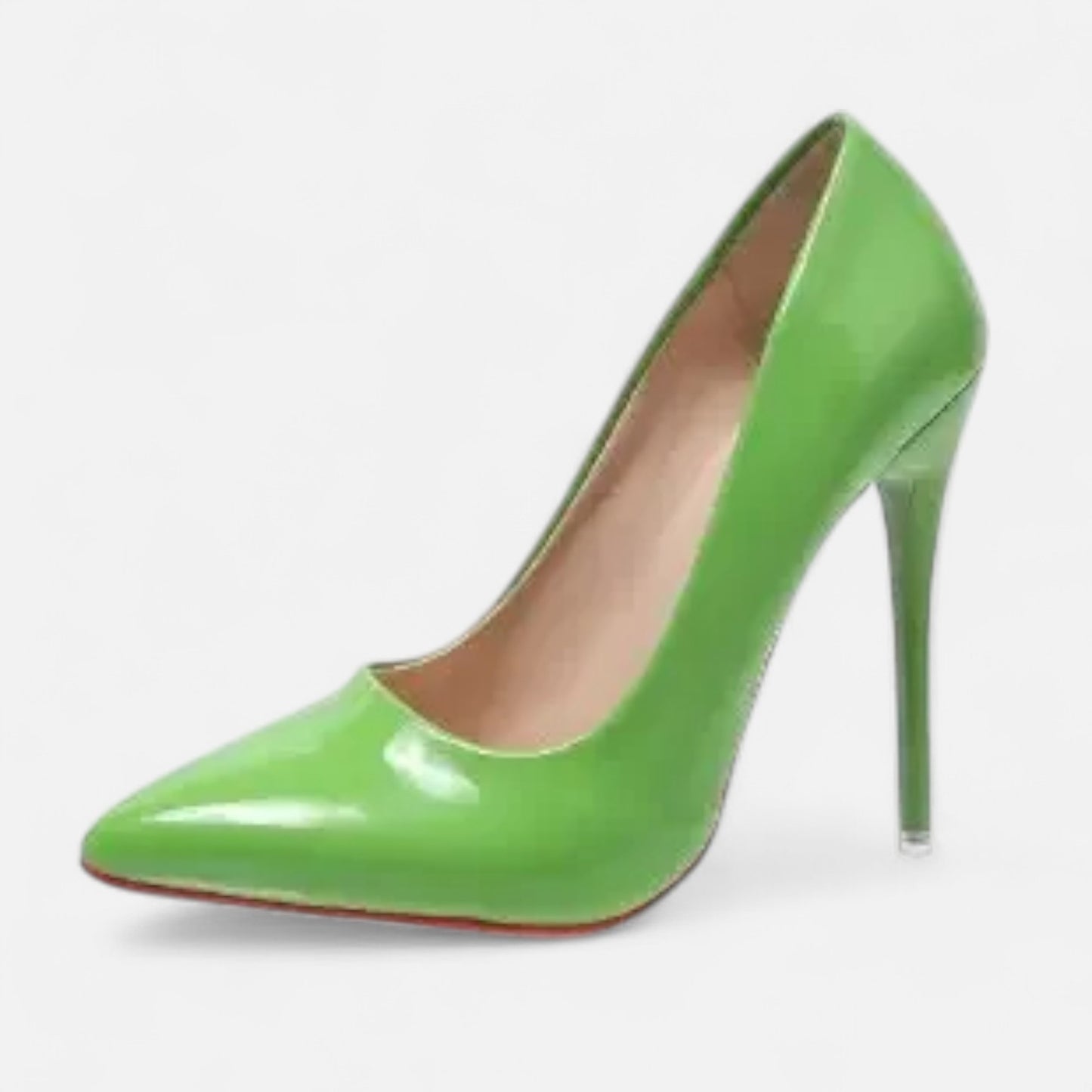 Celvarin | Women’s Premium Red Stilettos with Pointed Toe and Elegant Heel