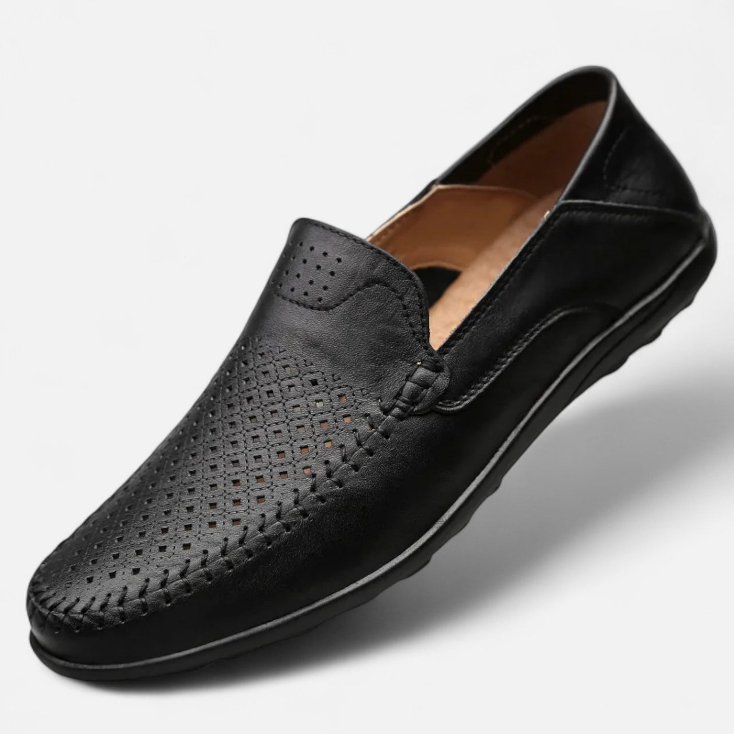 Celvarin | Men’s Premium Genuine Leather Slip-On Loafers – Italian Design