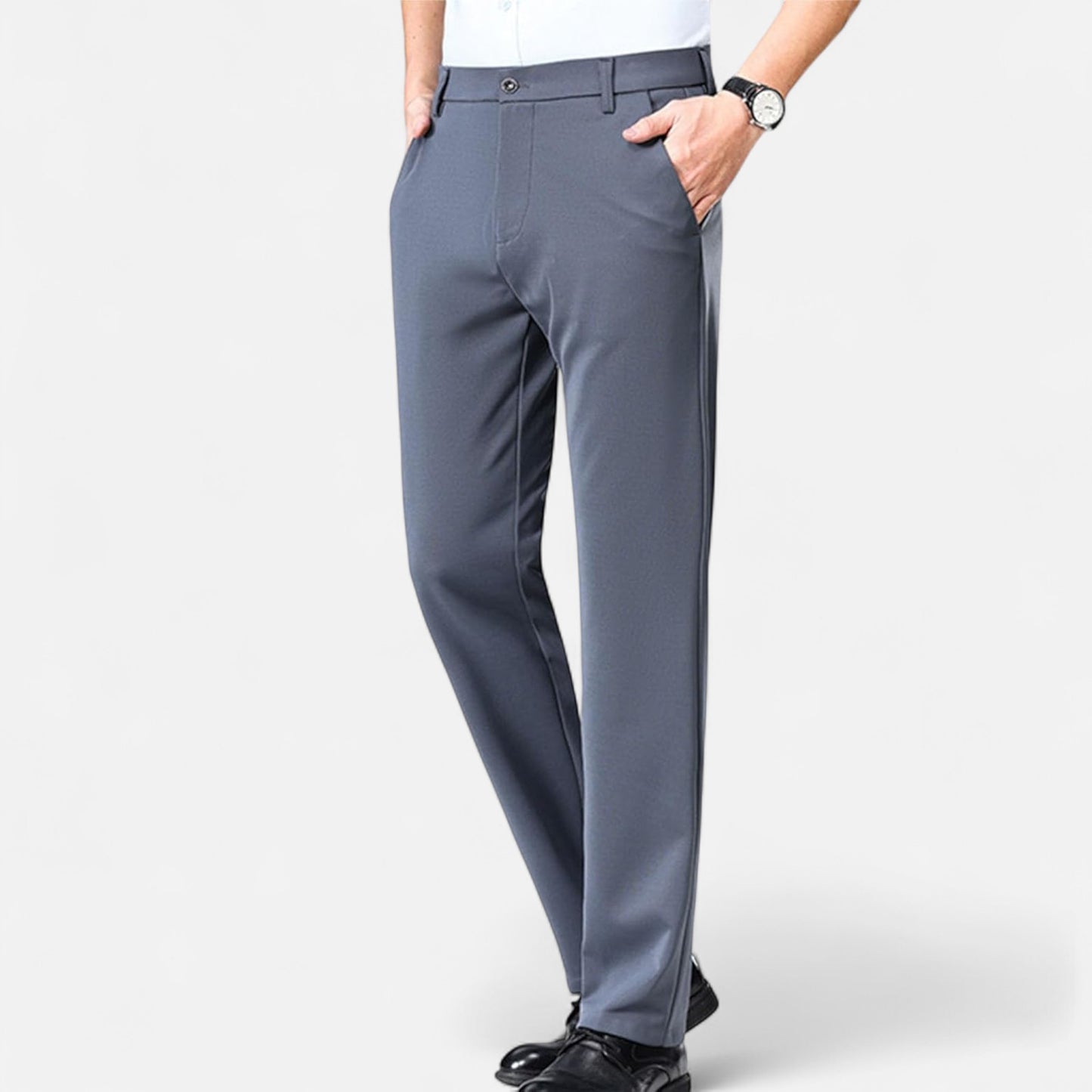 Celvarin | Men’s Premium Slim Fit Lightweight Business Trousers