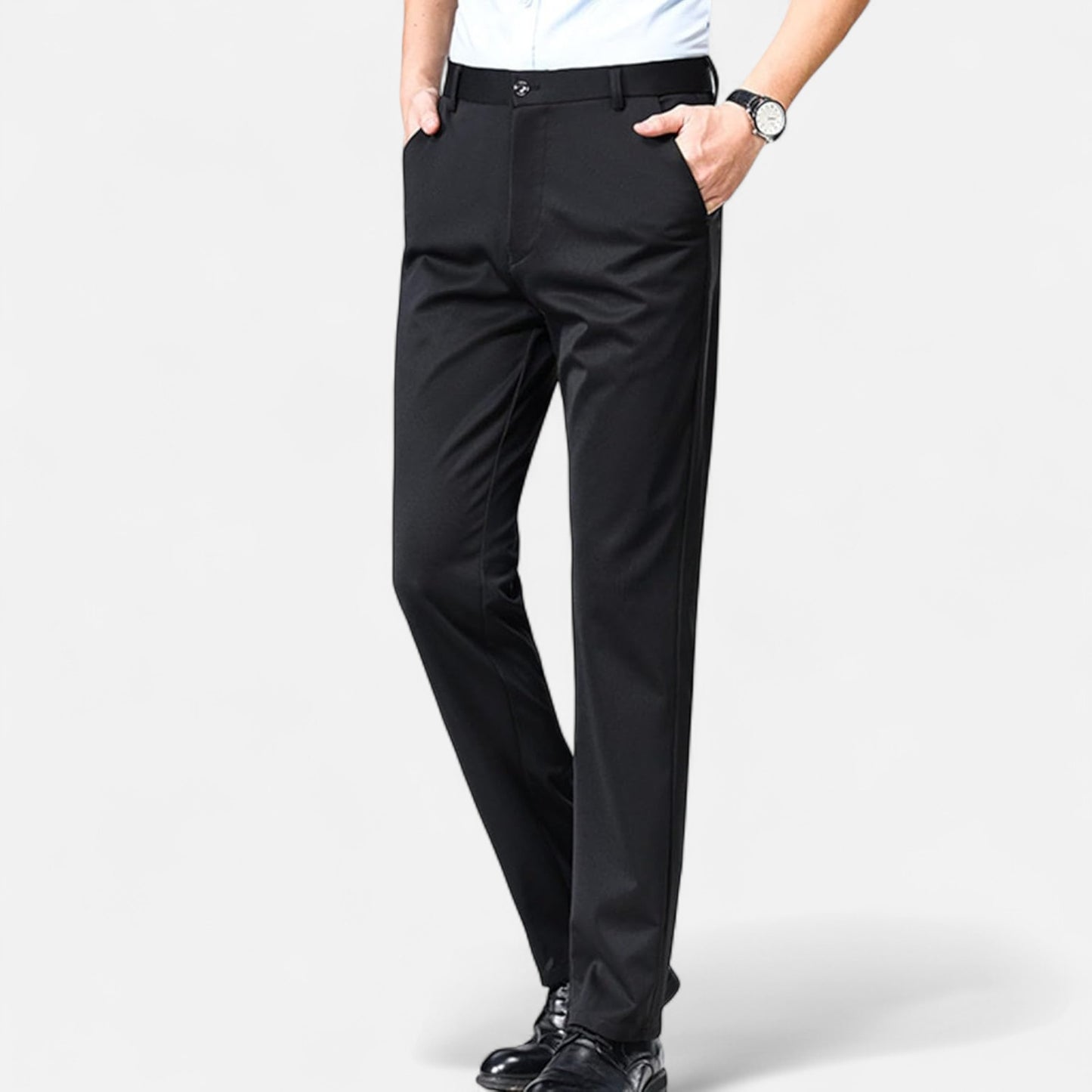 Celvarin | Men’s Premium Slim Fit Lightweight Business Trousers