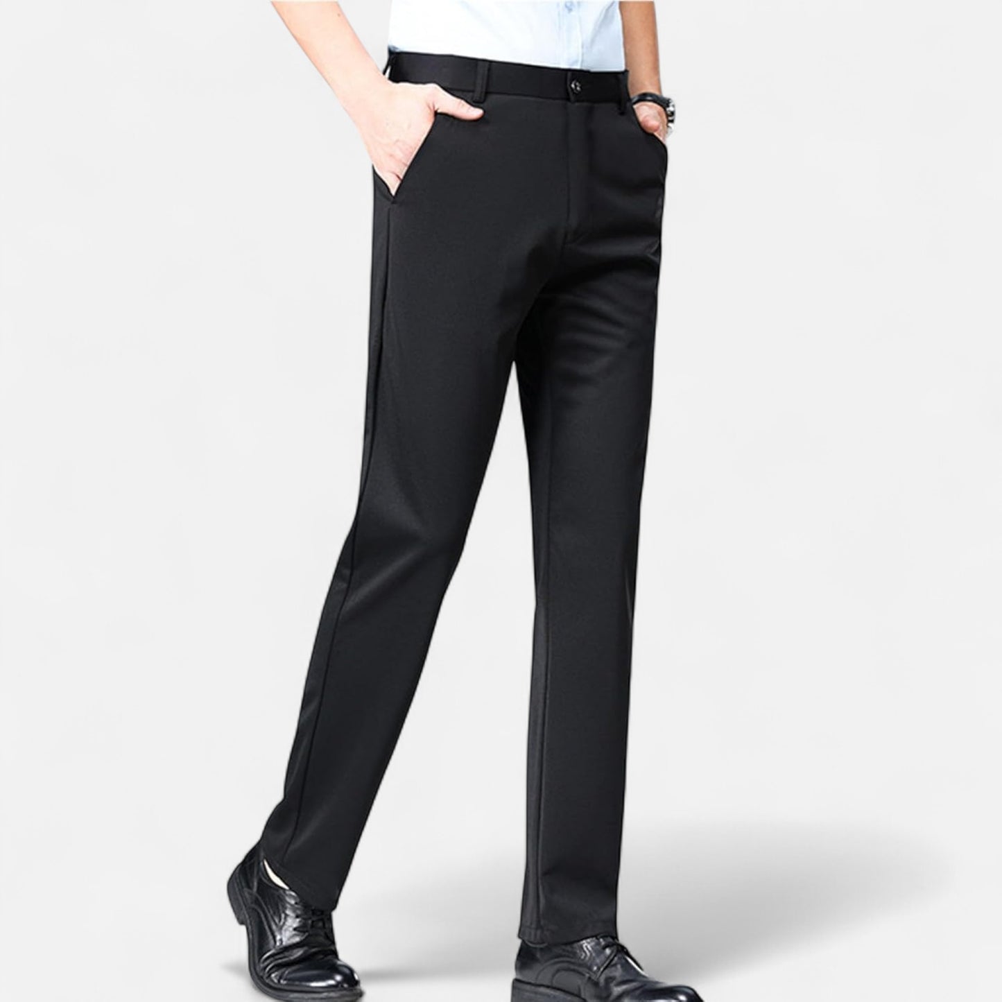 Celvarin | Men’s Premium Slim Fit Lightweight Business Trousers