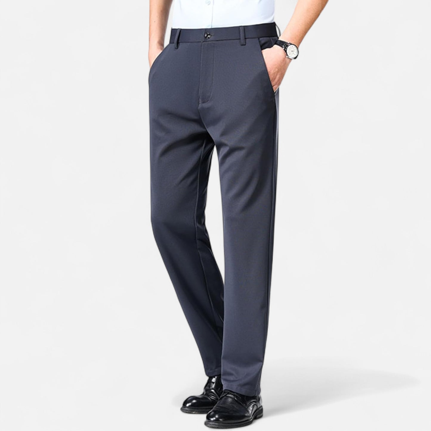 Celvarin | Men’s Premium Slim Fit Lightweight Business Trousers
