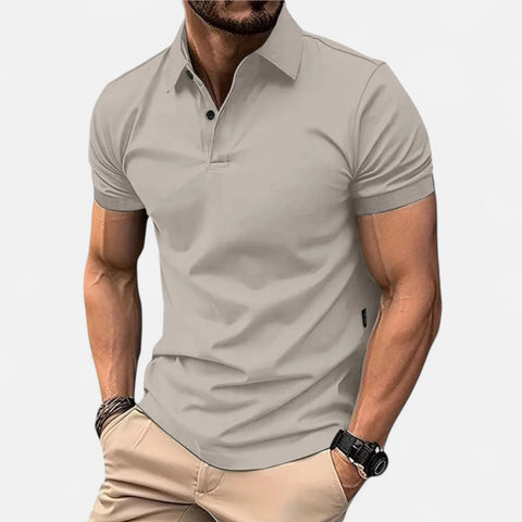 Celvarin | Men’s Premium Short-Sleeve Cotton Polo Shirt