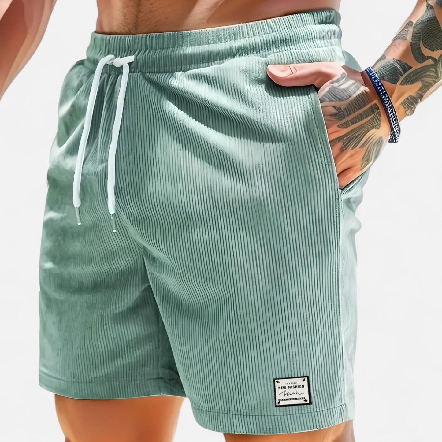 Celvarin | Men’s Premium Breathable Outdoor Shorts with Elastic Waist