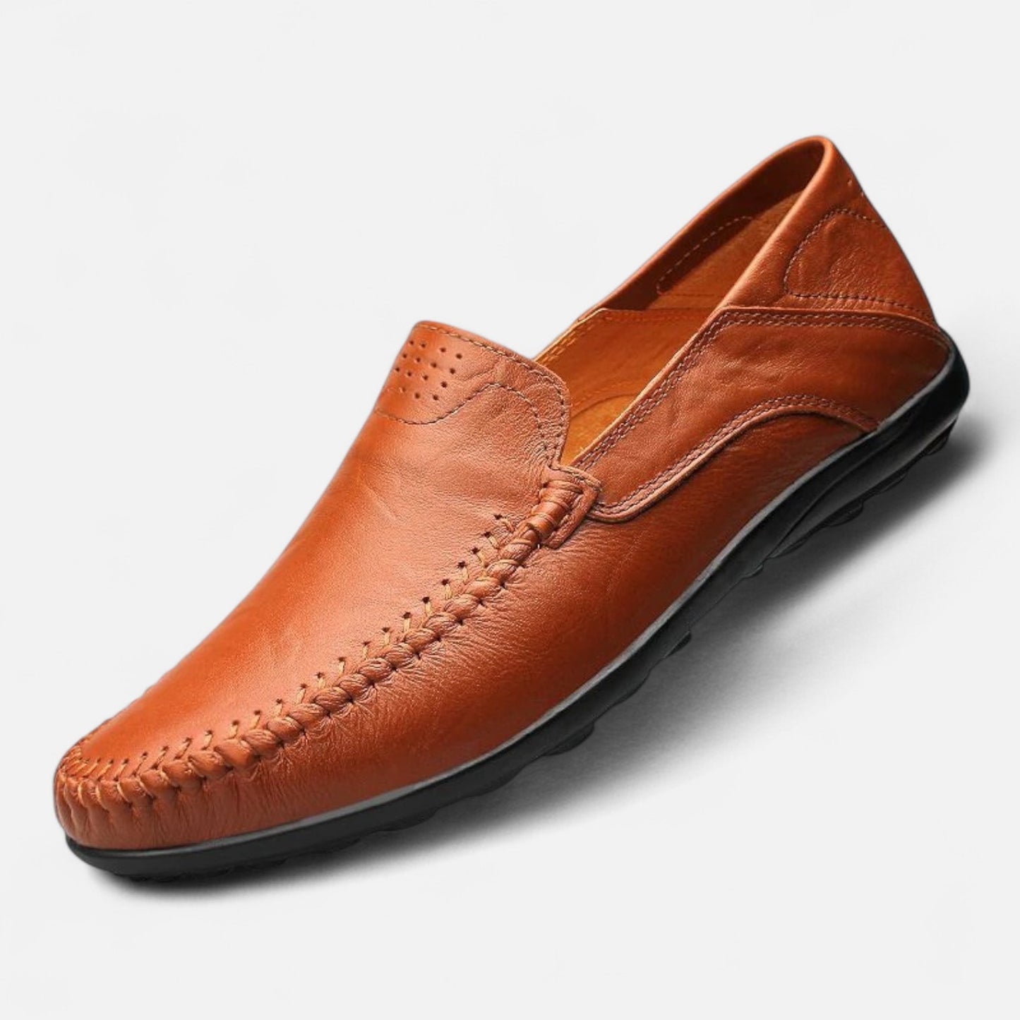 Celvarin | Men’s Premium Genuine Leather Slip-On Loafers – Italian Design