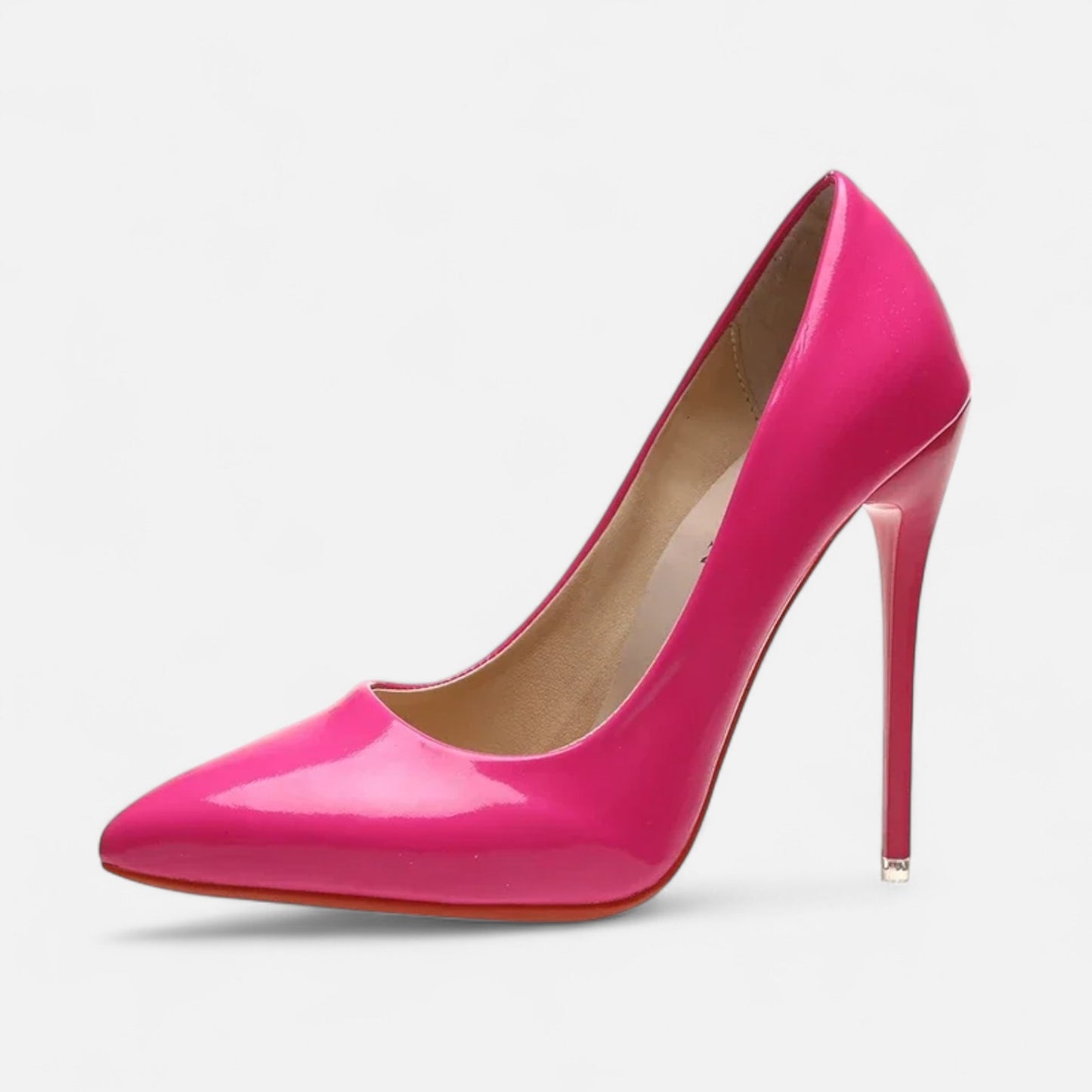 Celvarin | Women’s Premium Red Stilettos with Pointed Toe and Elegant Heel