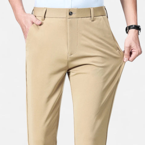 Celvarin | Men’s Premium Slim Fit Lightweight Business Trousers